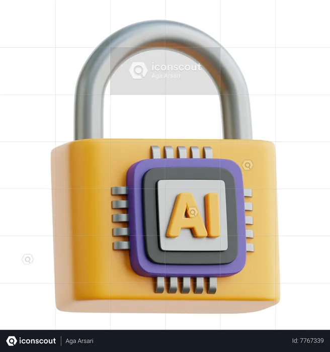 Security  3D Icon