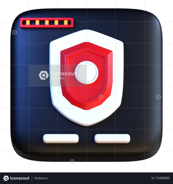 Security  3D Icon