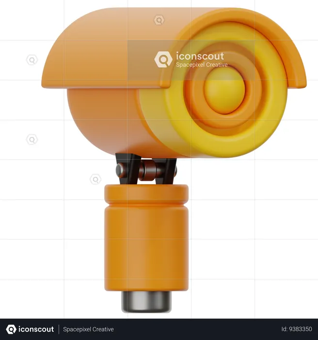 Security camera  3D Icon