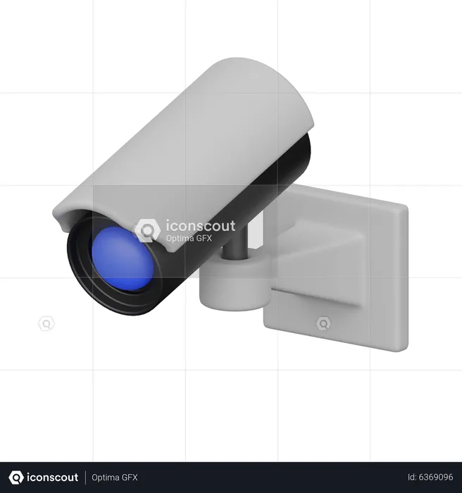 Security Camera  3D Icon