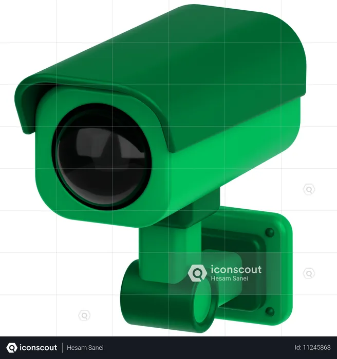 Security Camera  3D Icon