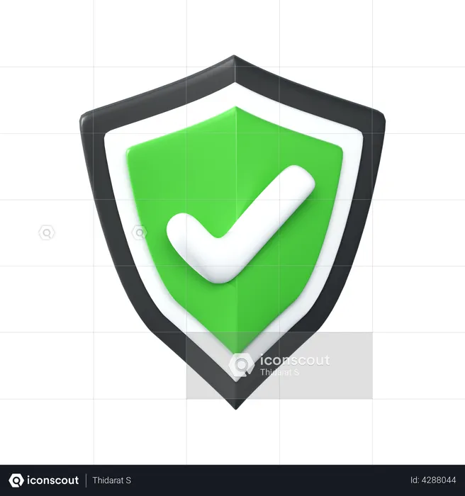 Security Check  3D Illustration