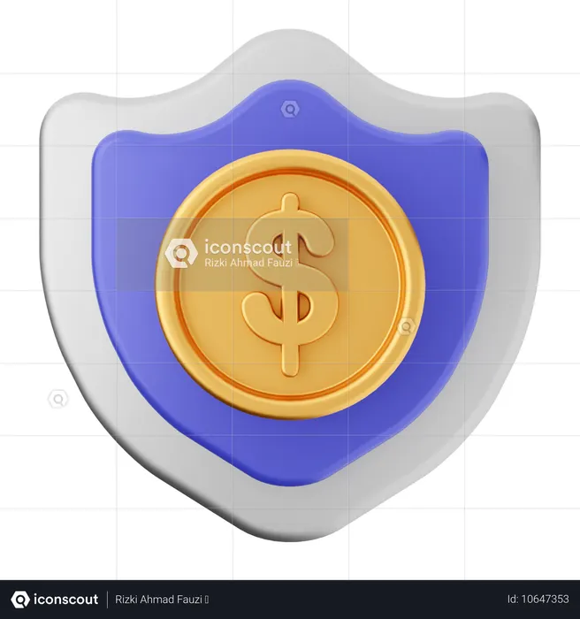 Security Finance  3D Icon