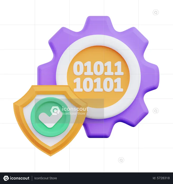Security Management  3D Icon