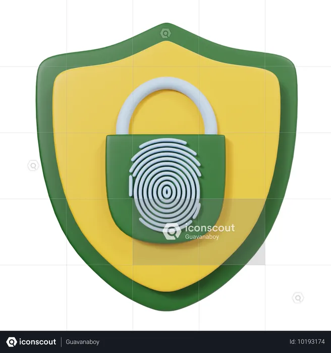 Security Shield  3D Icon