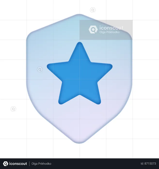 Security Shield  3D Icon