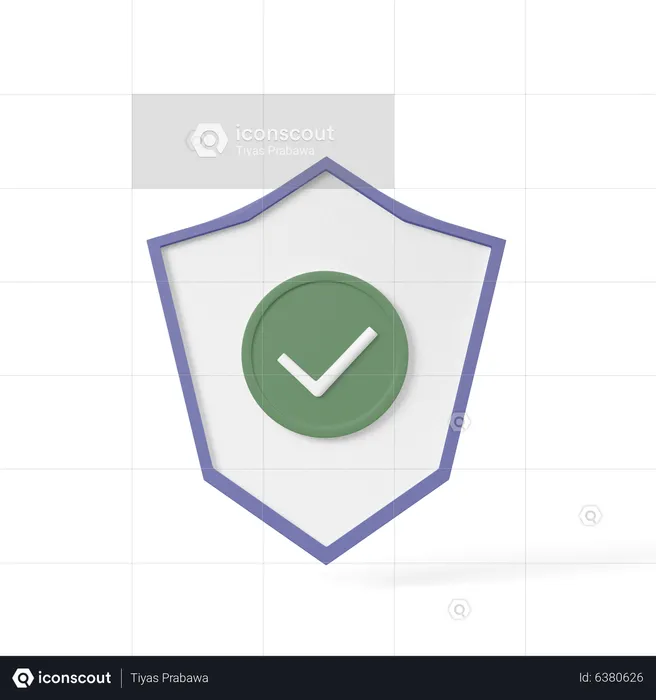 Security Shield  3D Icon