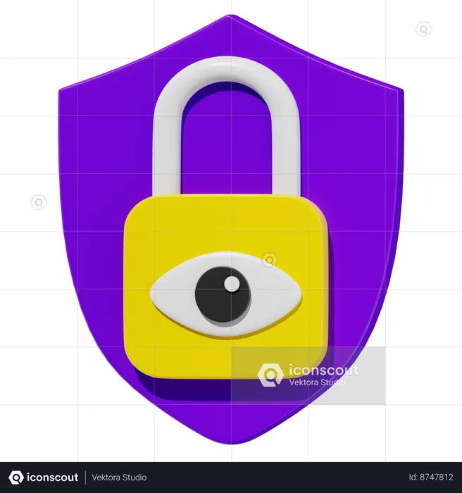 Security Surveillance  3D Icon