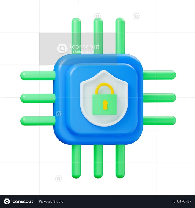 Security system  3D Icon