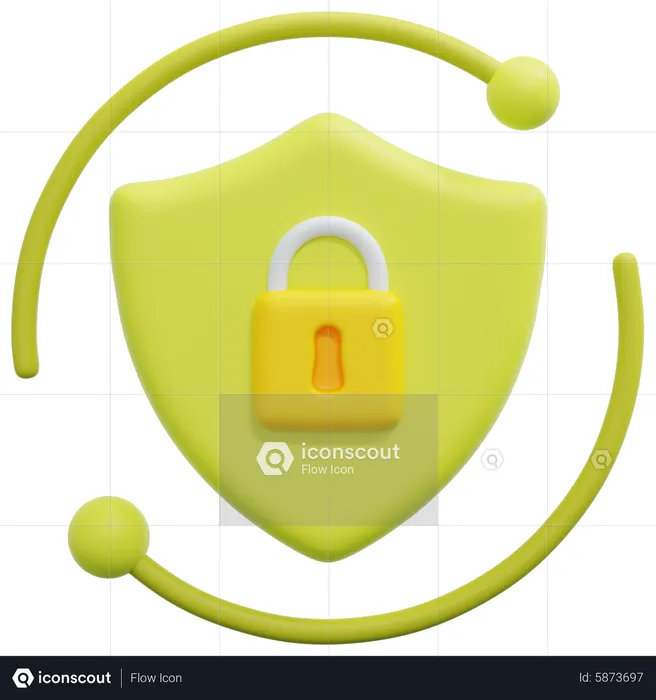 Security Update  3D Icon