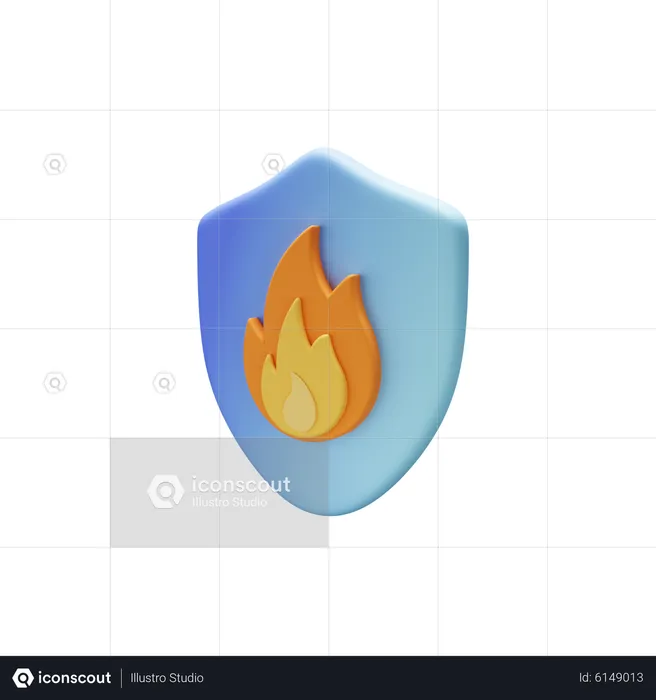 Security Wall  3D Icon