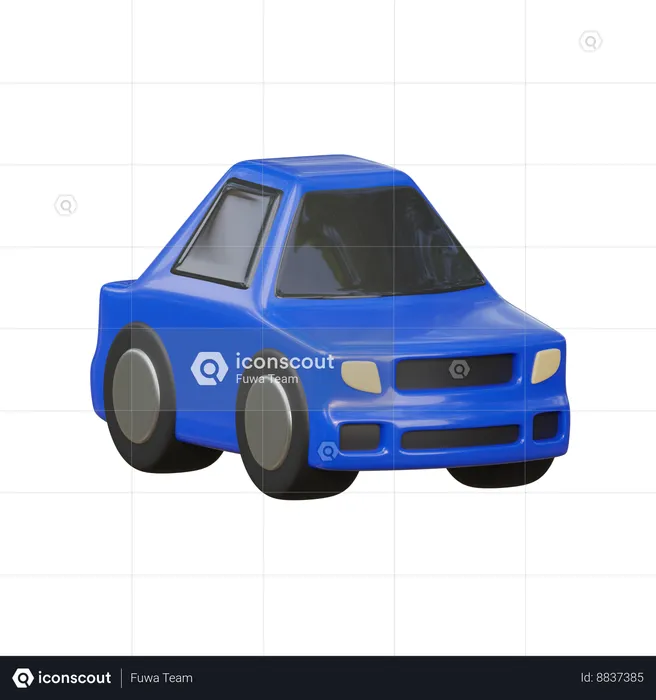 Sedan  3D Icon