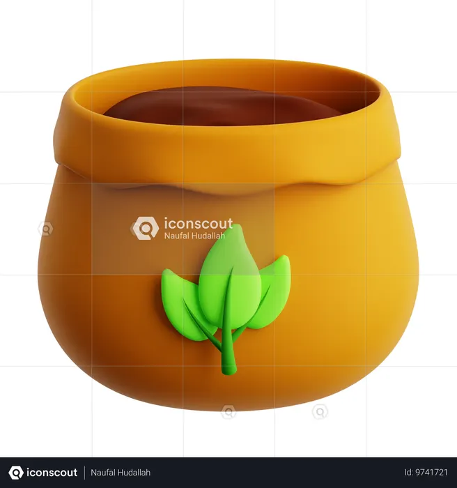 Seed Bag  3D Icon