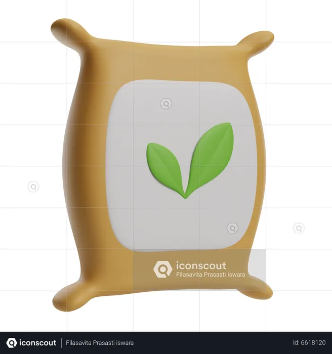Seed Sack  3D Icon