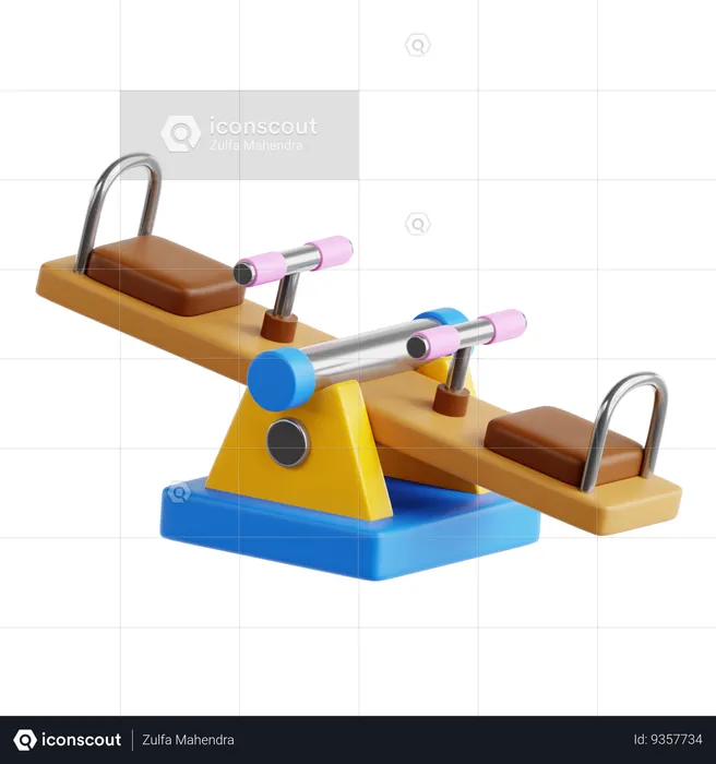 Seesaw  3D Icon