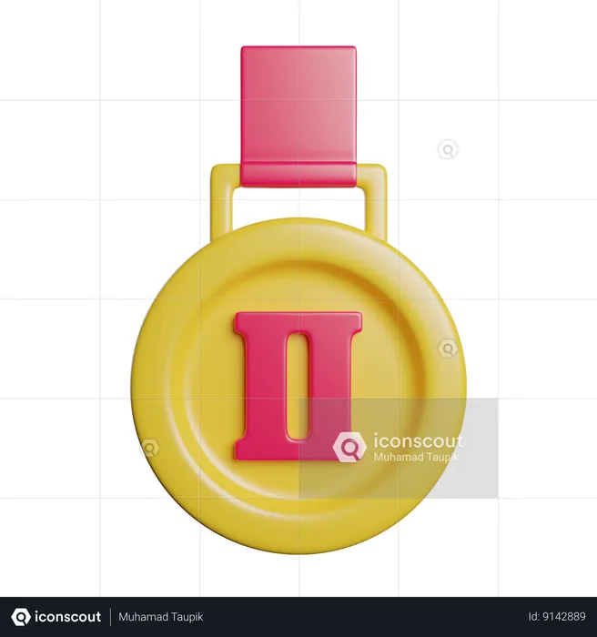 Segundo vencedor  3D Icon