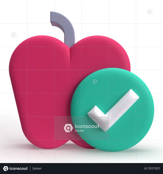 Segurança alimentar  3D Icon