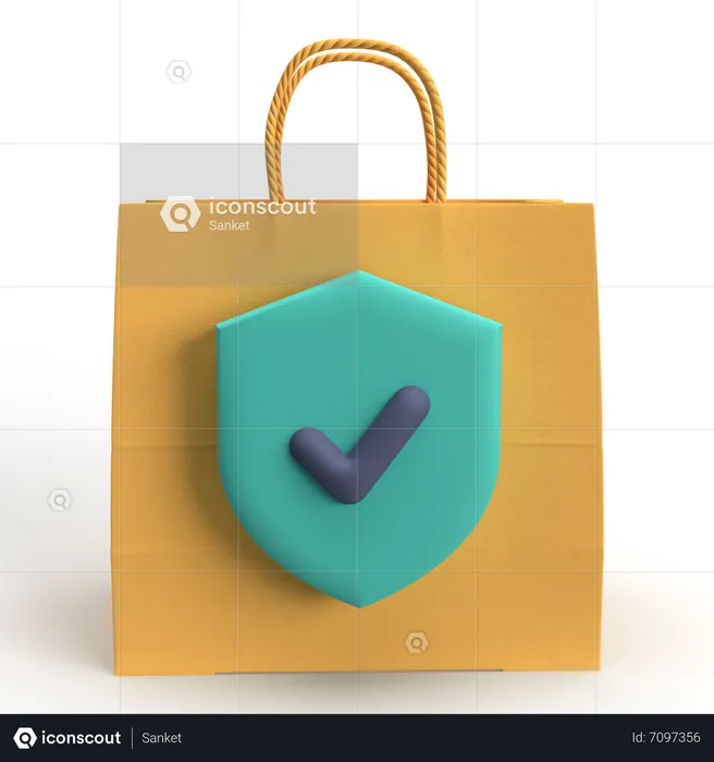 Seguro de entrega  3D Icon