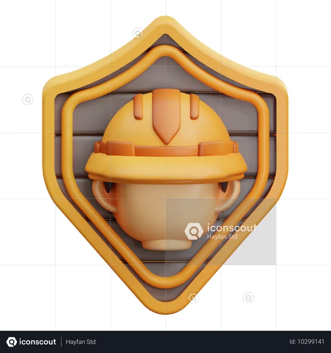 Seguro trabalhista  3D Icon