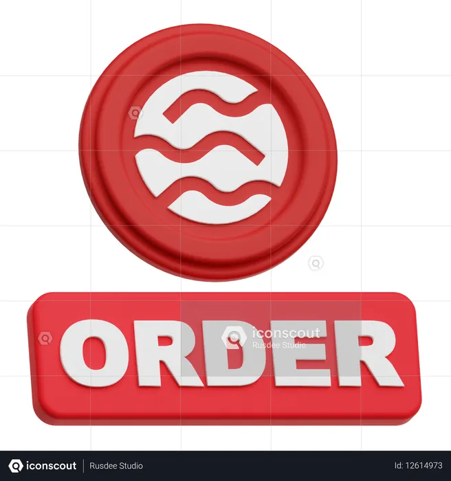 Seis órdenes  3D Icon