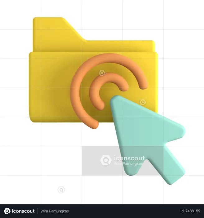 Select Folder  3D Icon