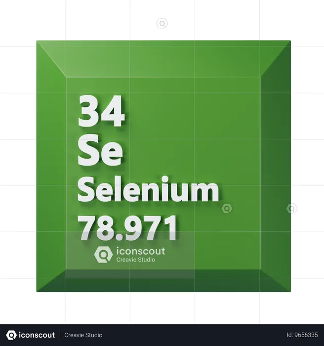 Sélénium  3D Icon