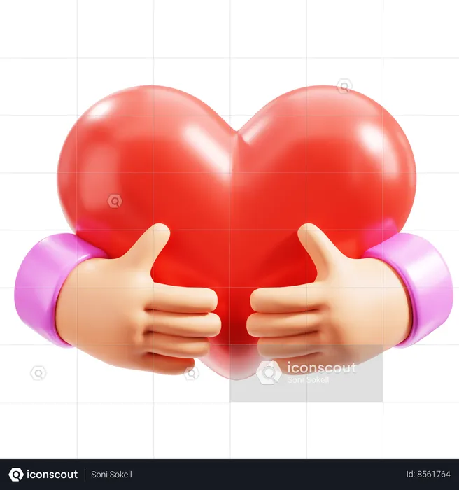 Self Love  3D Icon