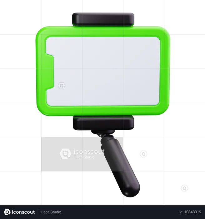 Selfie-Stick  3D Icon