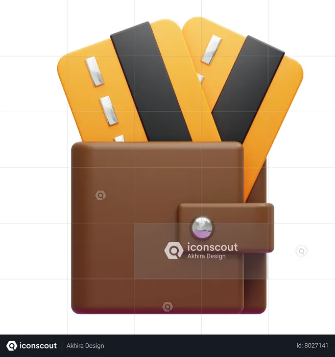 Sem dinheiro  3D Icon