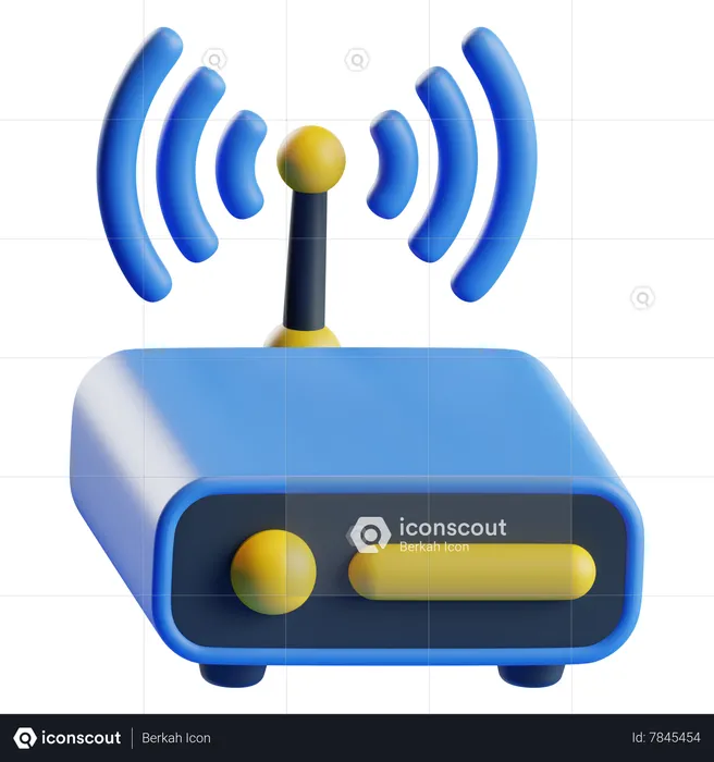 Señal wifi  3D Icon