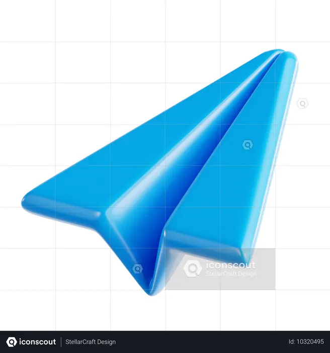 Send  3D Icon