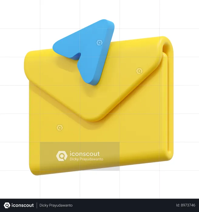 Send email  3D Icon