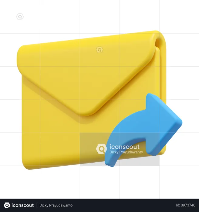 Send email  3D Icon