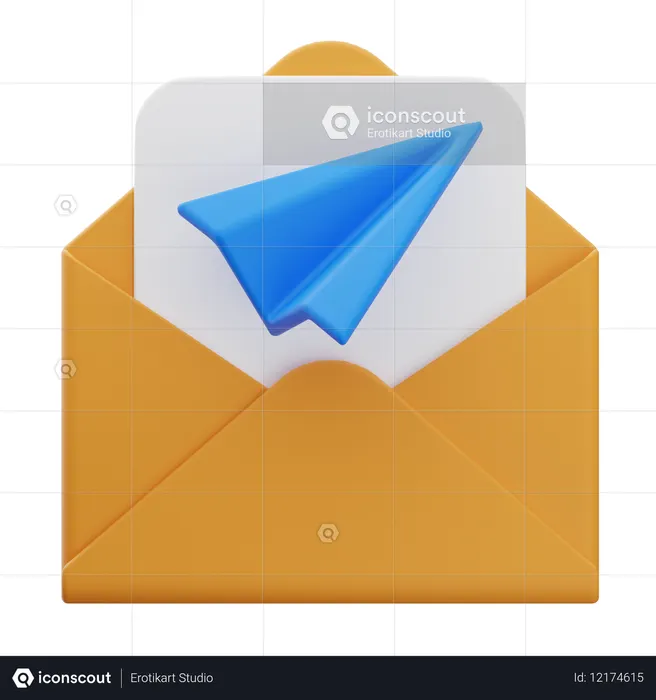 Send Email  3D Icon