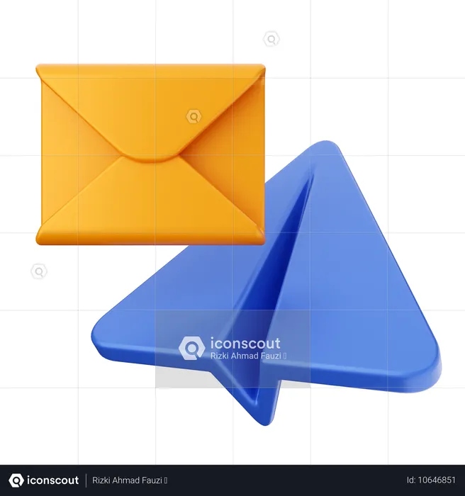 Send Email  3D Icon