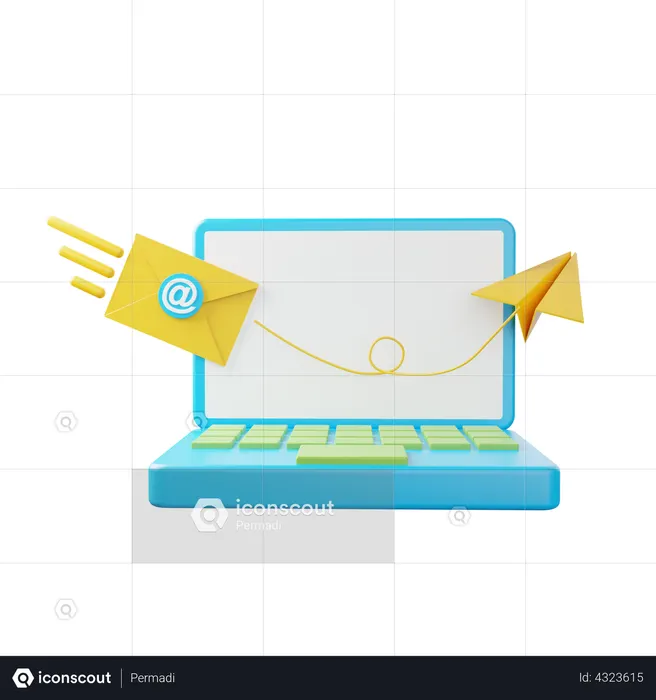 Send Email  3D Icon