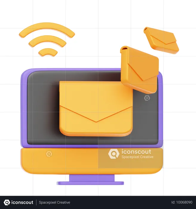 ファイルを送信  3D Icon