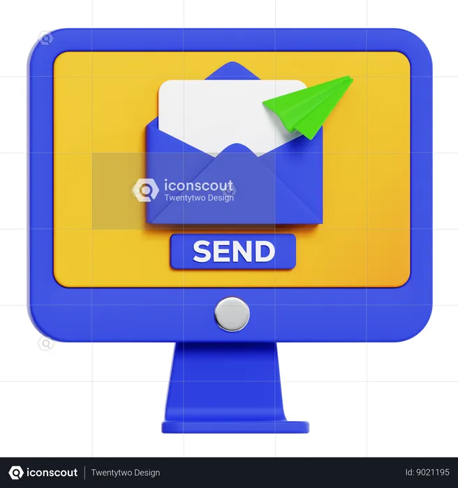 Send Mail  3D Icon