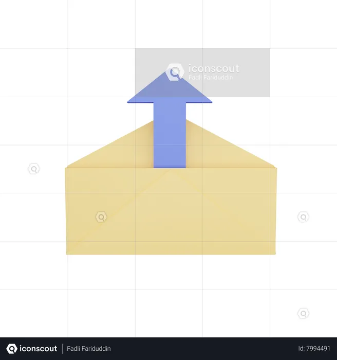 Send Mail  3D Icon