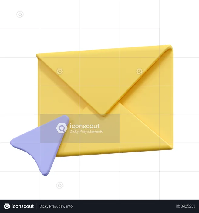 Send Mail  3D Icon