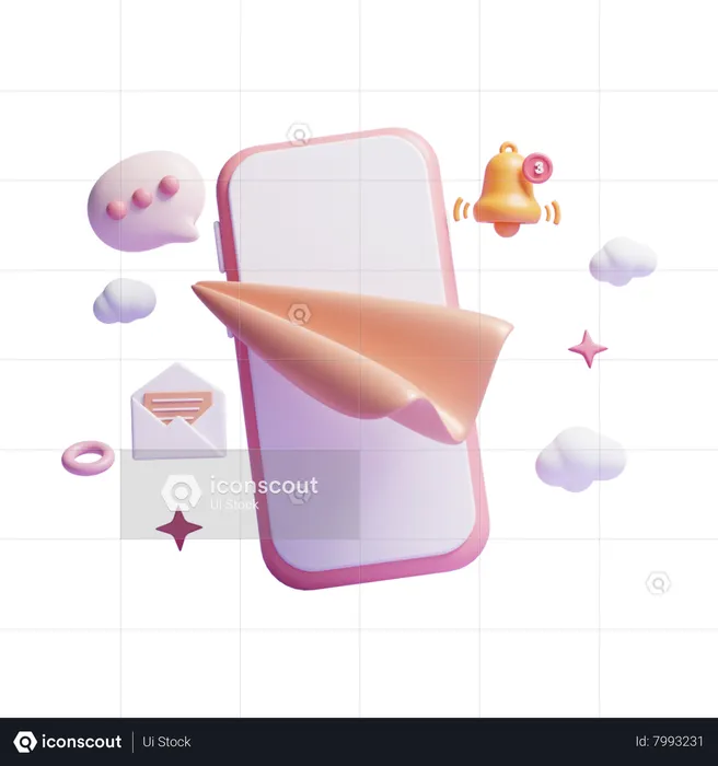 Send Mail  3D Icon