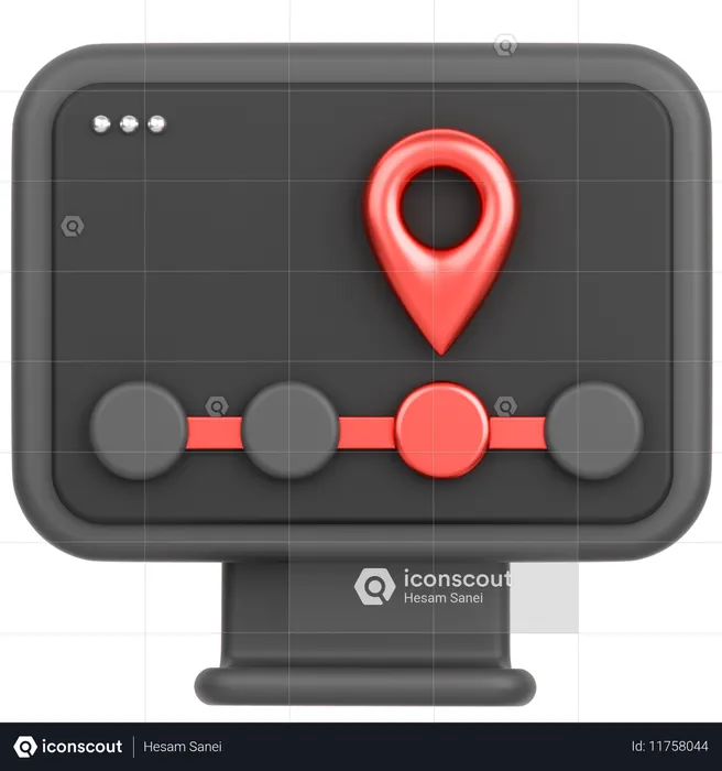 Sendungsverfolgung  3D Icon