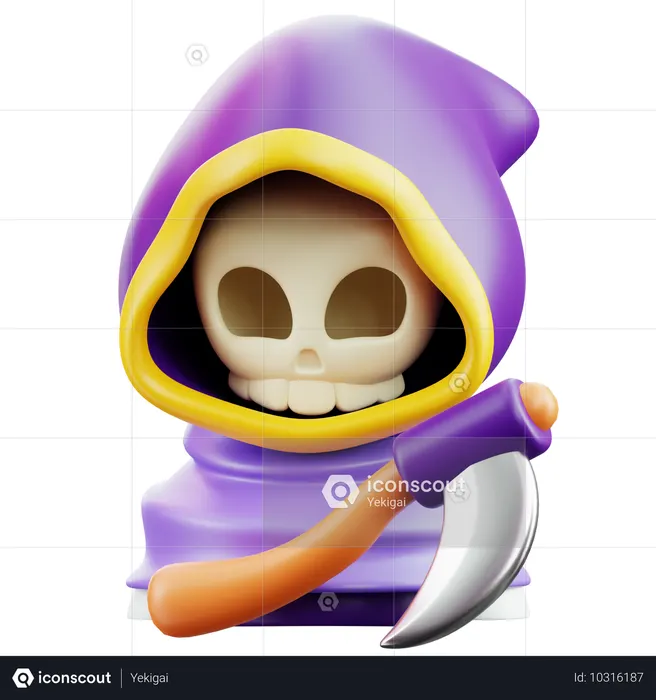 Sensenmann  3D Icon