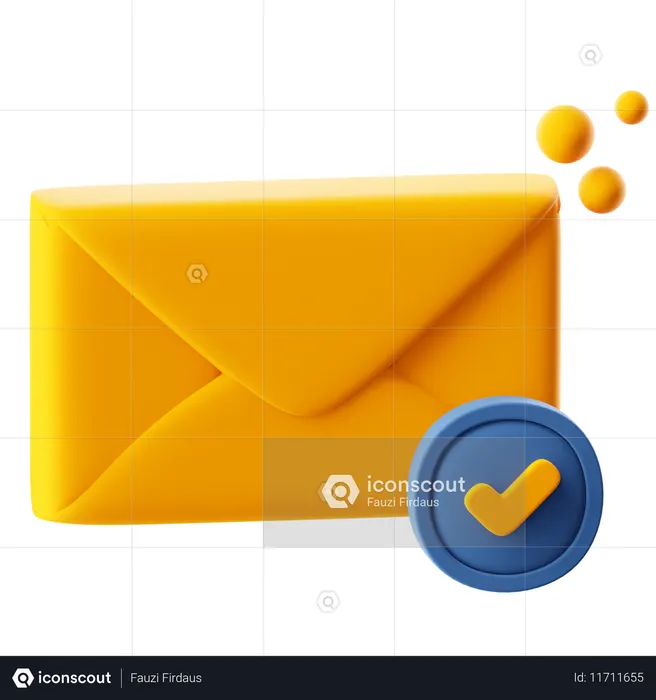 Sent Mail  3D Icon