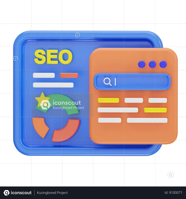 SEO  3D Icon