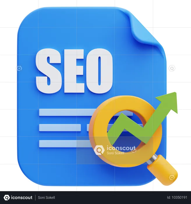 SEO  3D Icon