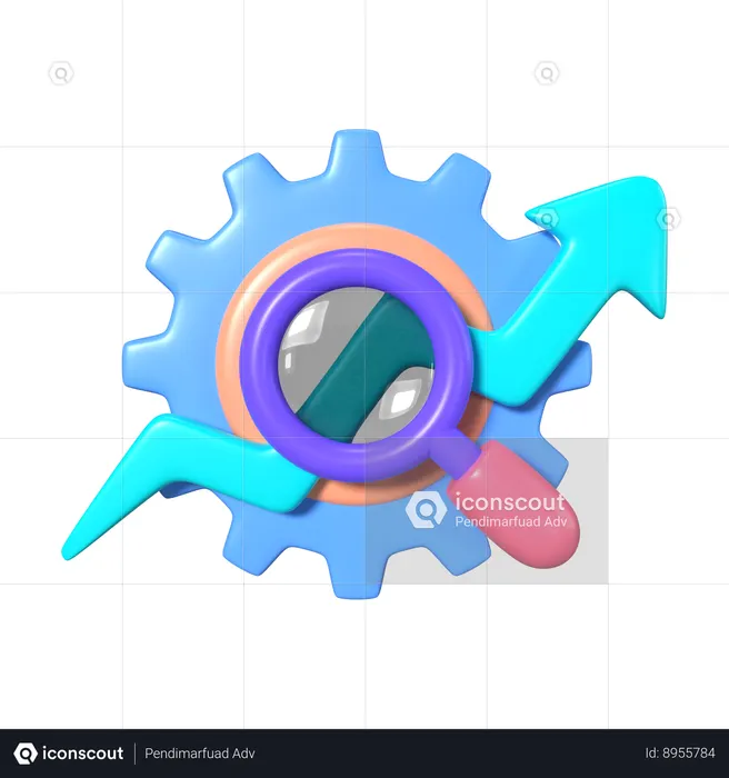 SEO  3D Icon