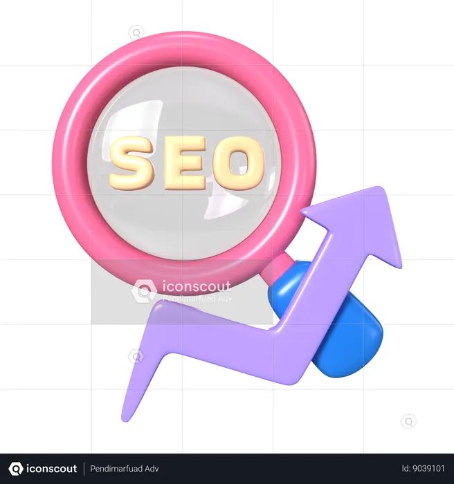 SEO  3D Icon