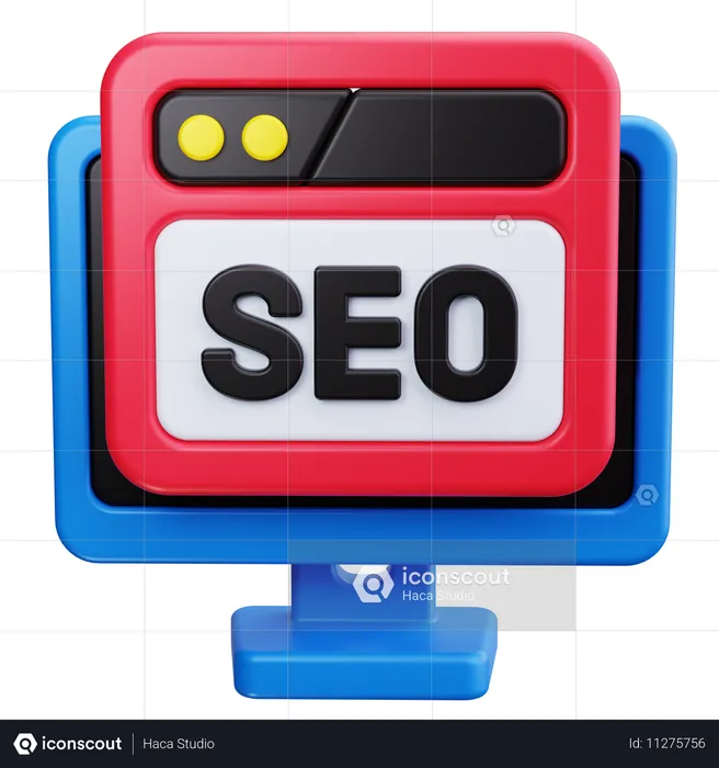 Seo  3D Icon