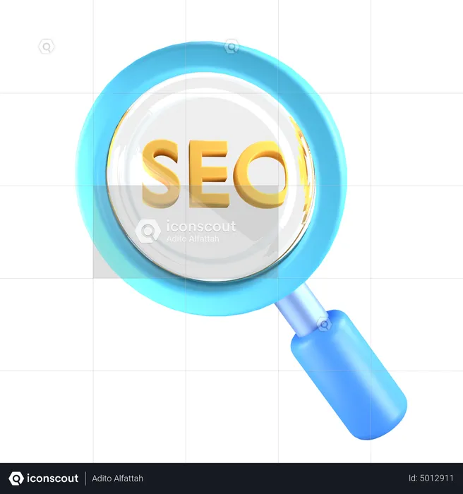 Seo  3D Icon